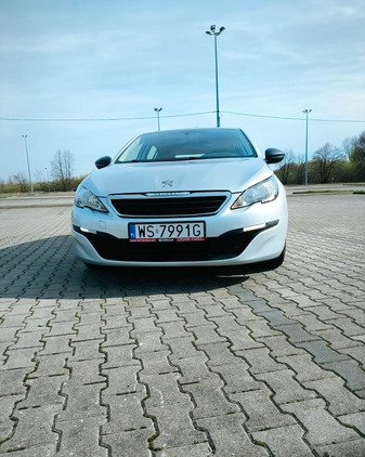 Peugeot 308 cena 29700 przebieg: 265785, rok produkcji 2014 z Siedlce małe 67